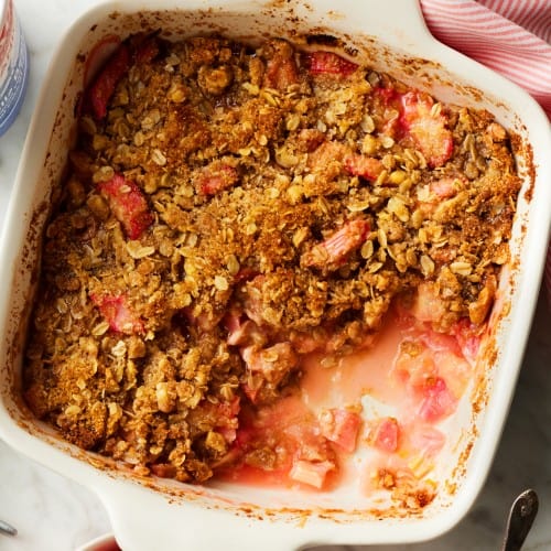 Rhubarb Crisp