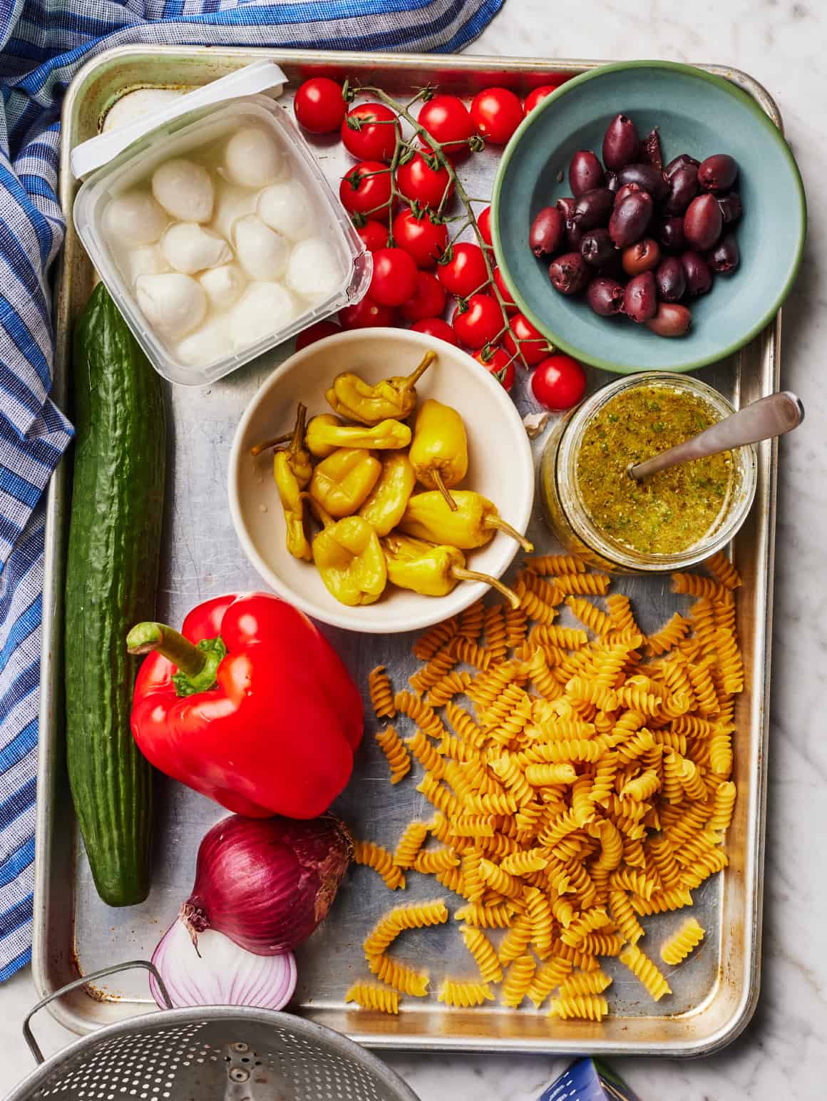 Italian pasta salad ingredients