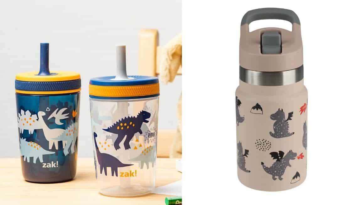 Kid-friendly water bottles