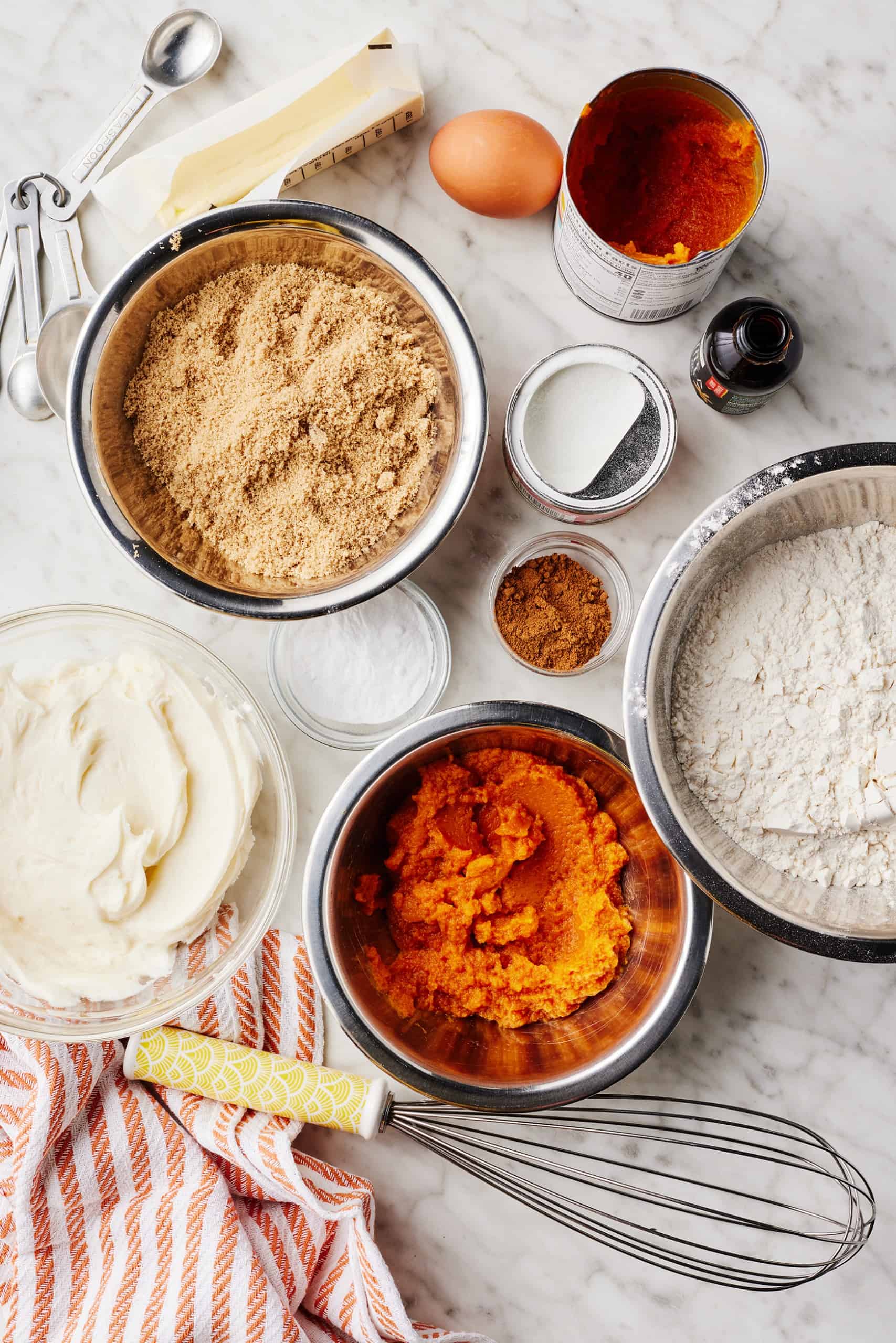 Soft pumpkin cookies ingredients