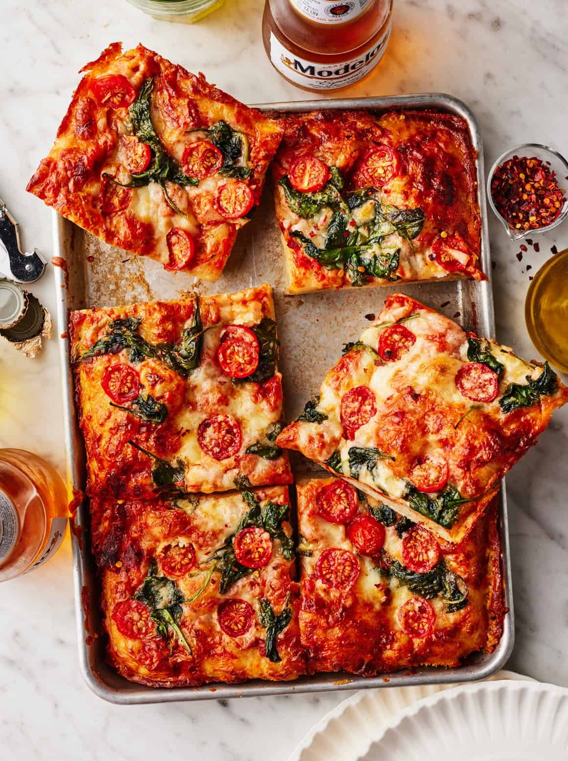 Sheet Pan Pizza Recipe Love and Lemons