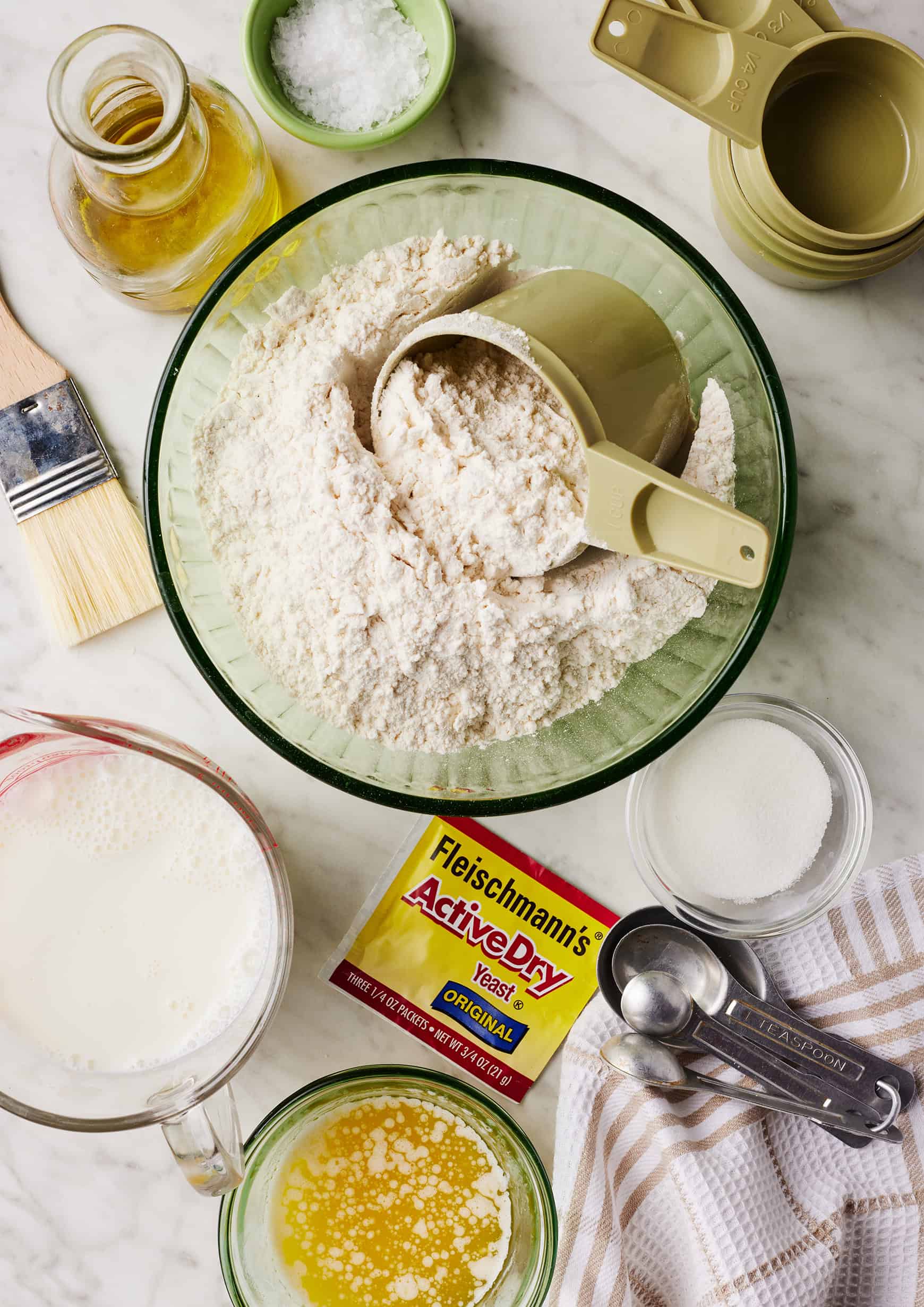 Dinner roll recipe ingredients