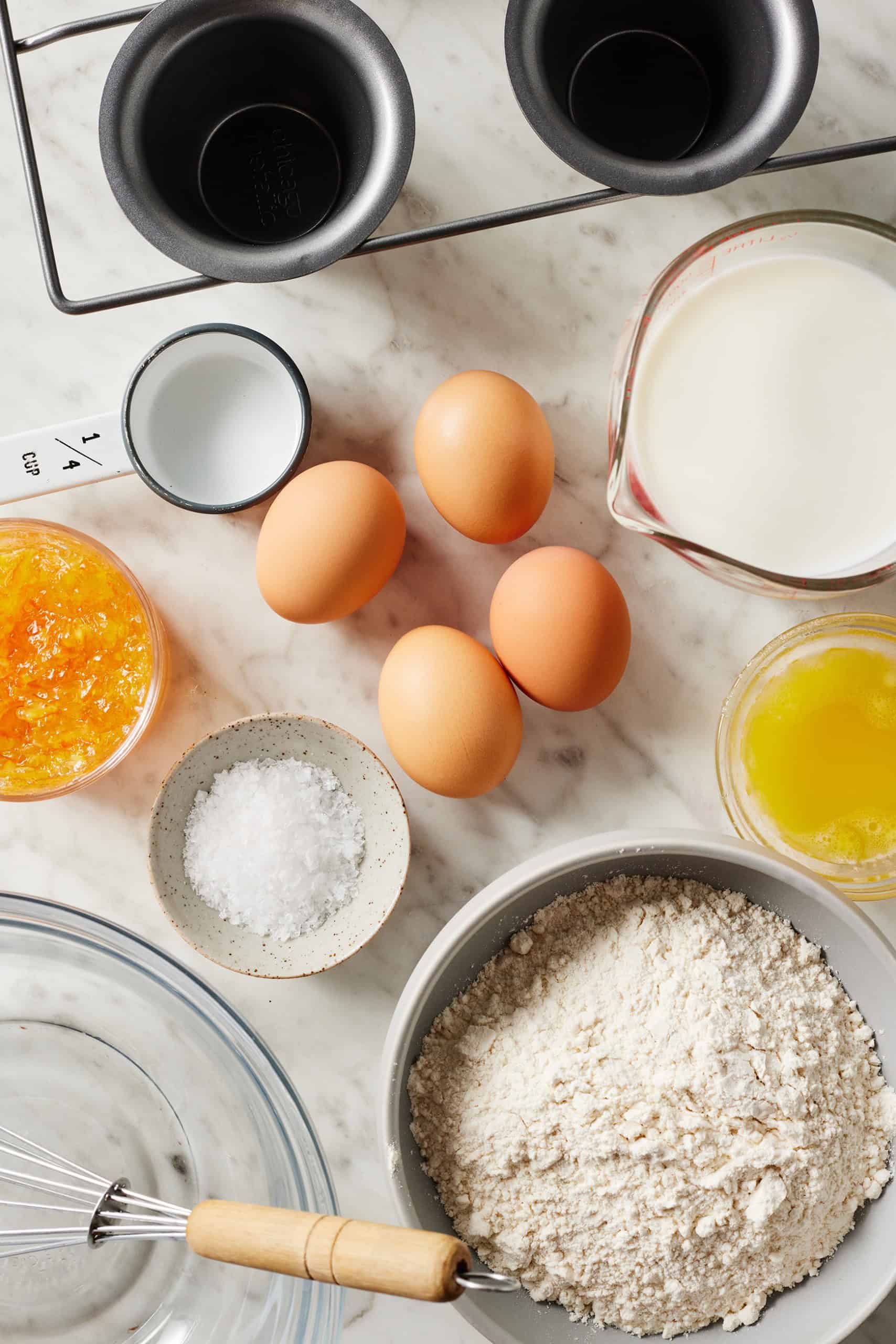 Popover recipe ingredients