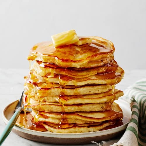 Fluffy Homemade Pancakes-image