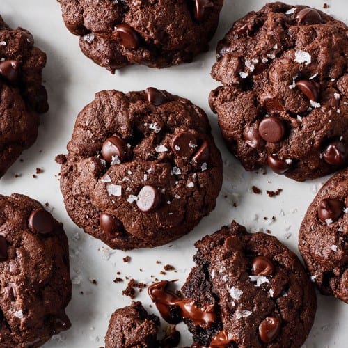 Double Chocolate Chip Cookies