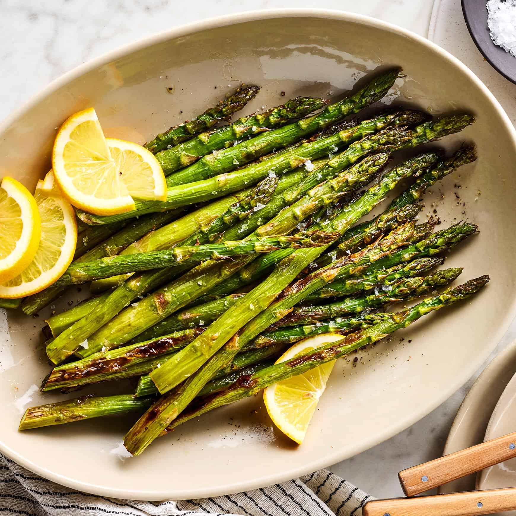 Oven roasted asparagus recipe