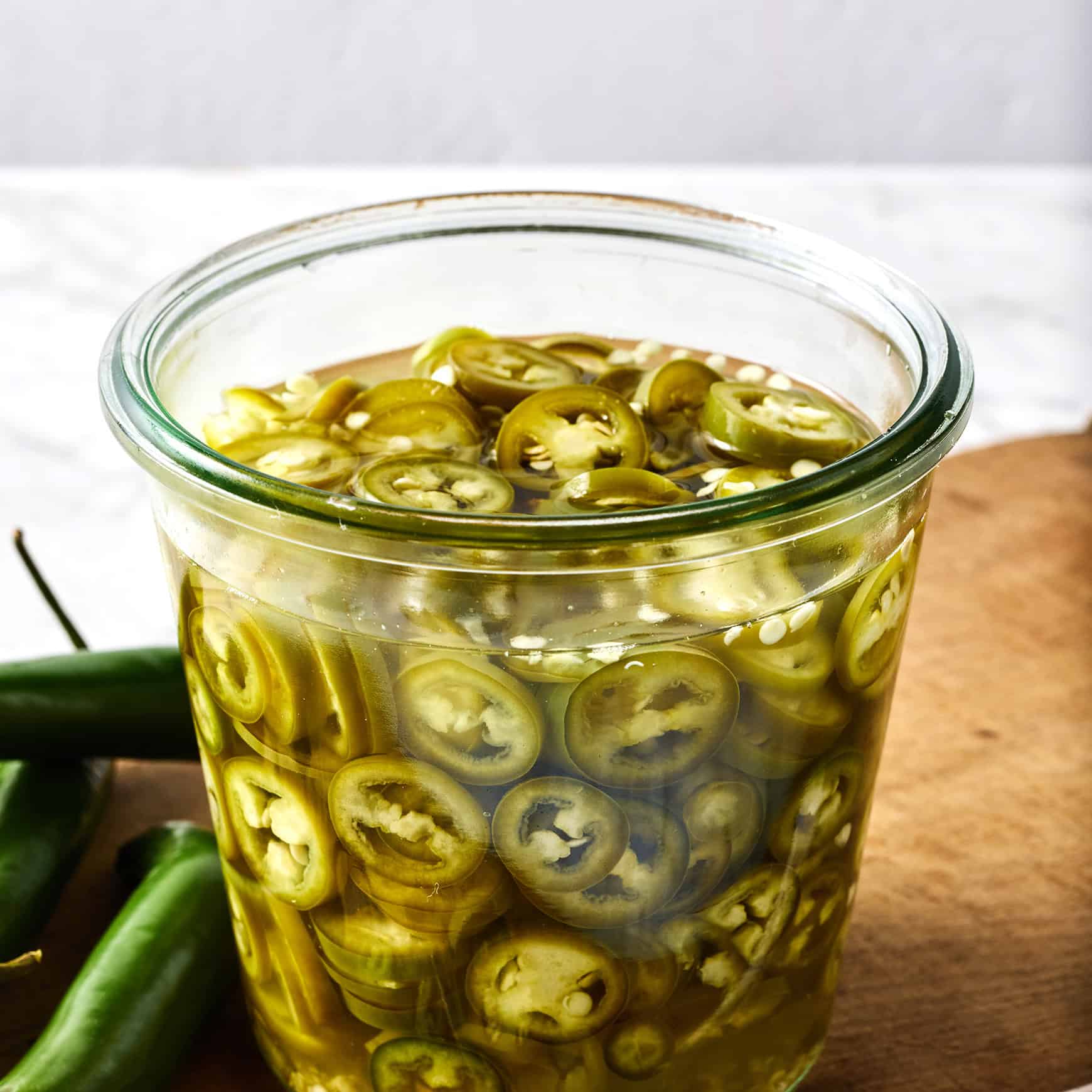 Pickled serrano peppers recipe