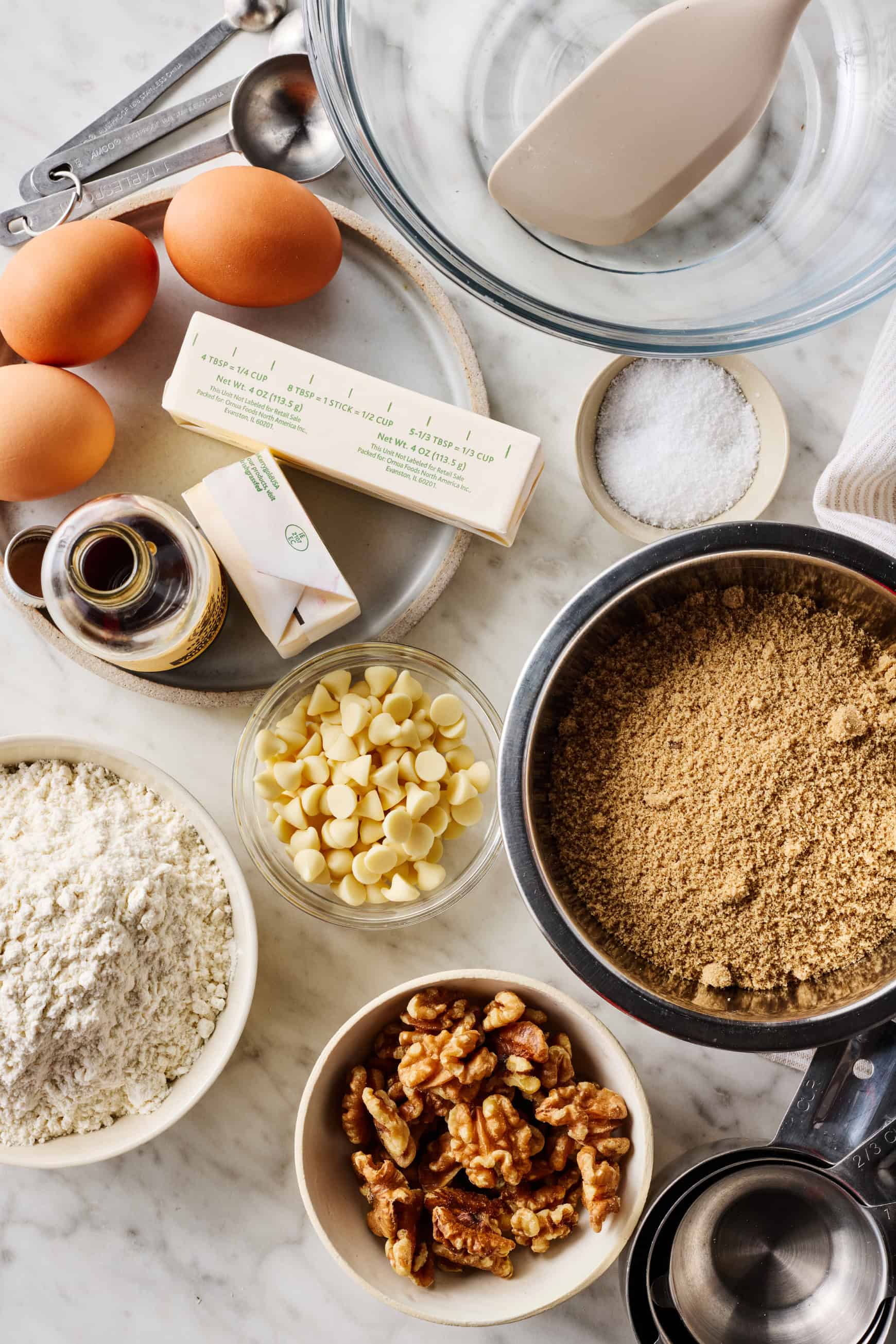 Blondie recipe ingredients