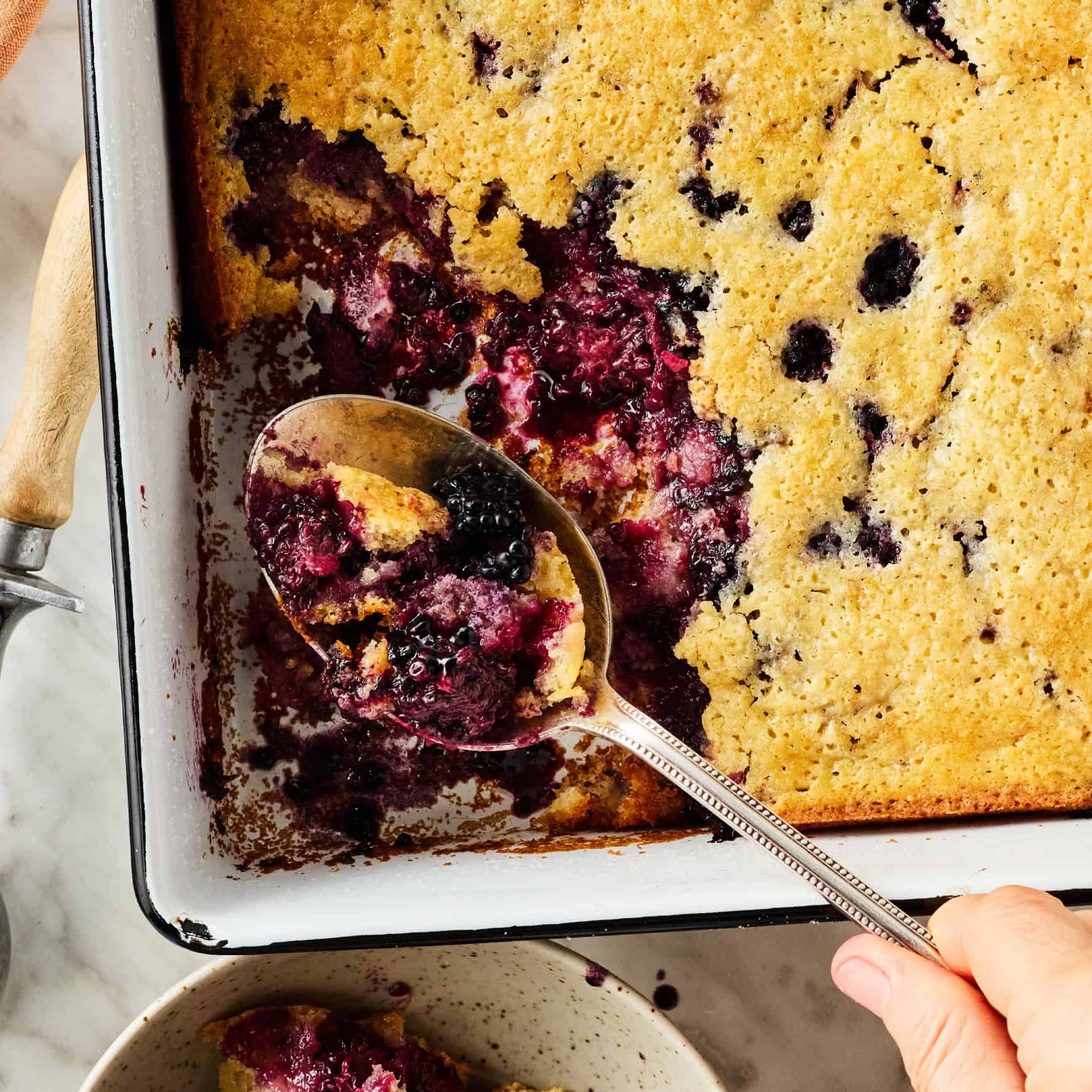 blackberry cobbler