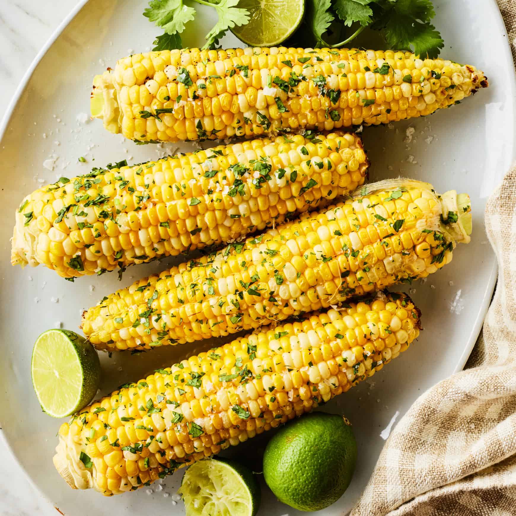 Air fryer corn recipe