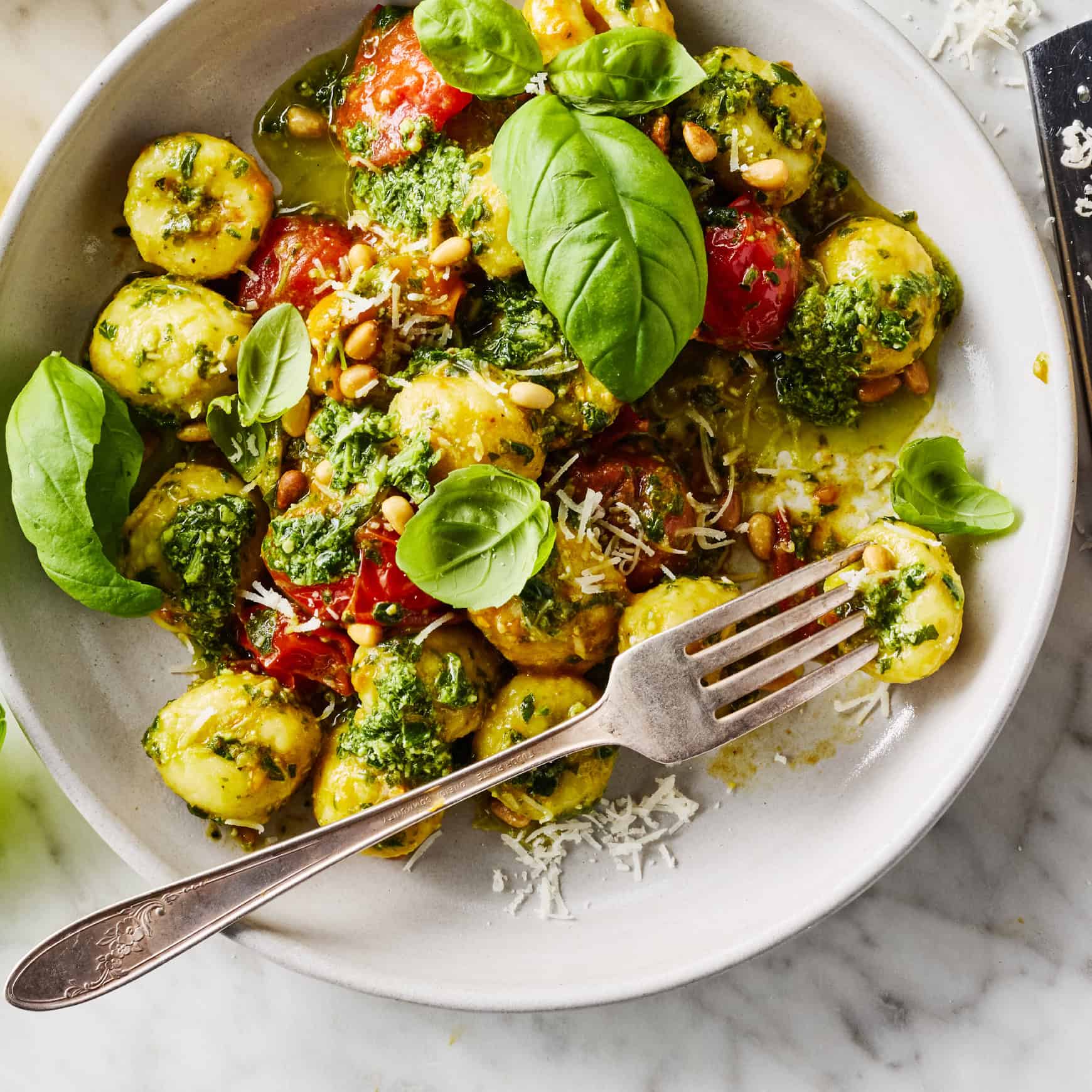 Pesto gnocchi