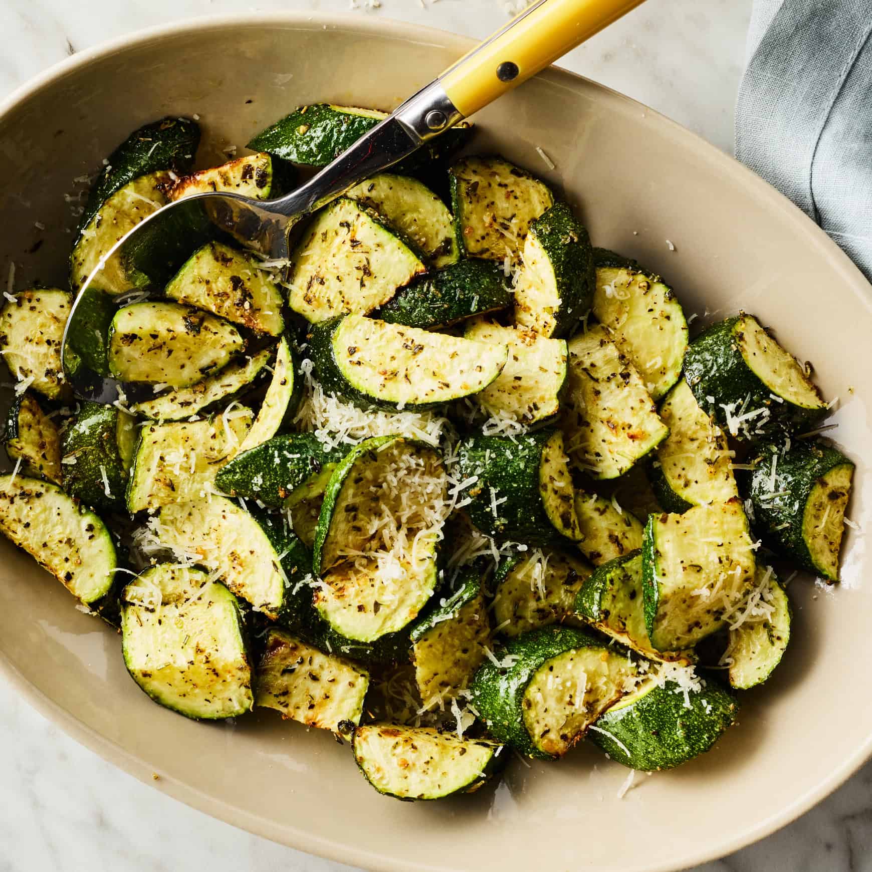 Air fryer zucchini recipe