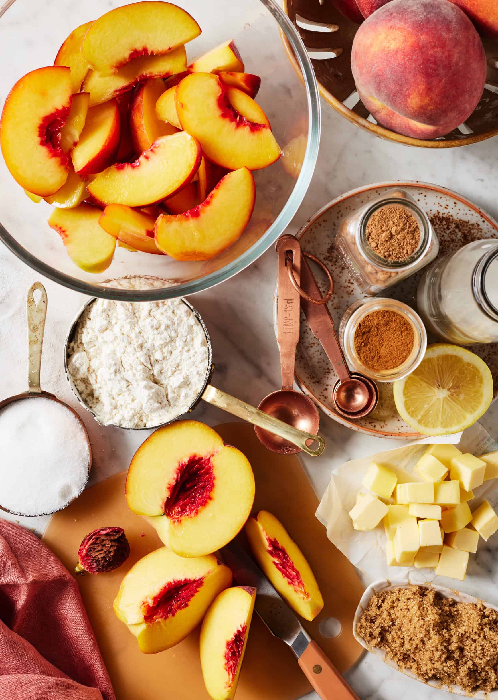 Peach cobbler recipe ingredients
