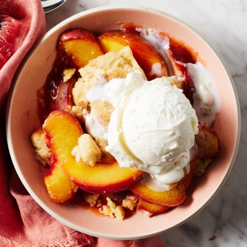 Easy Peach Cobbler