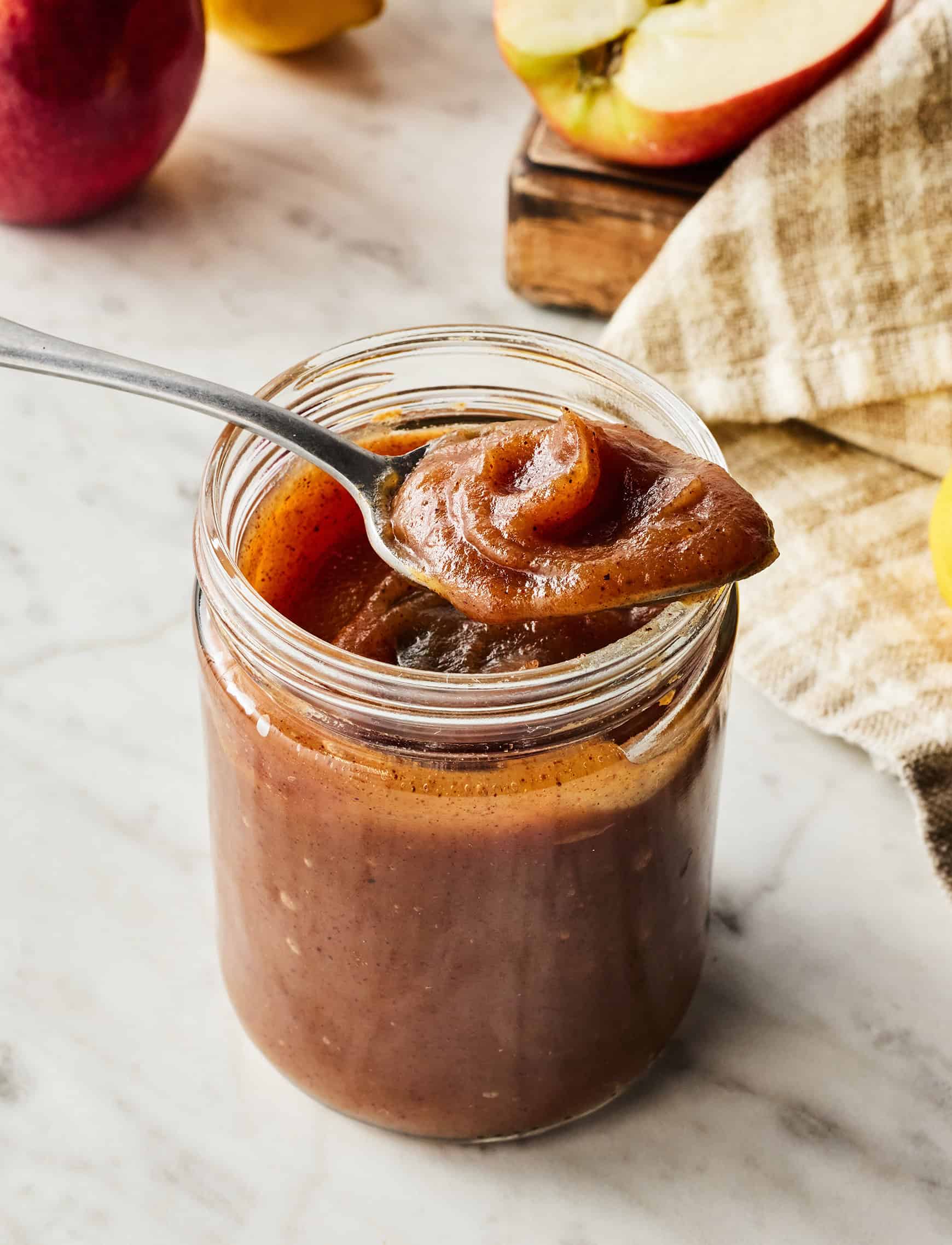 Homemade apple butter