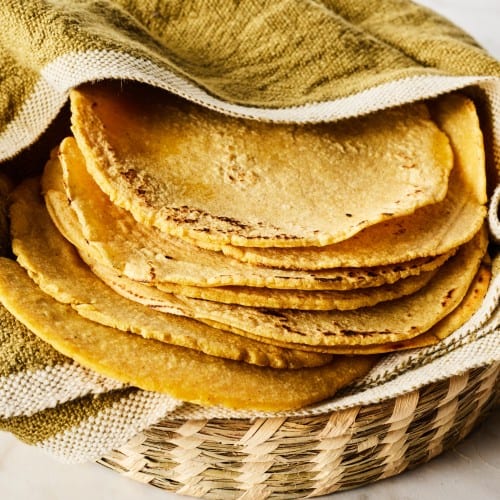 Homemade Corn Tortillas