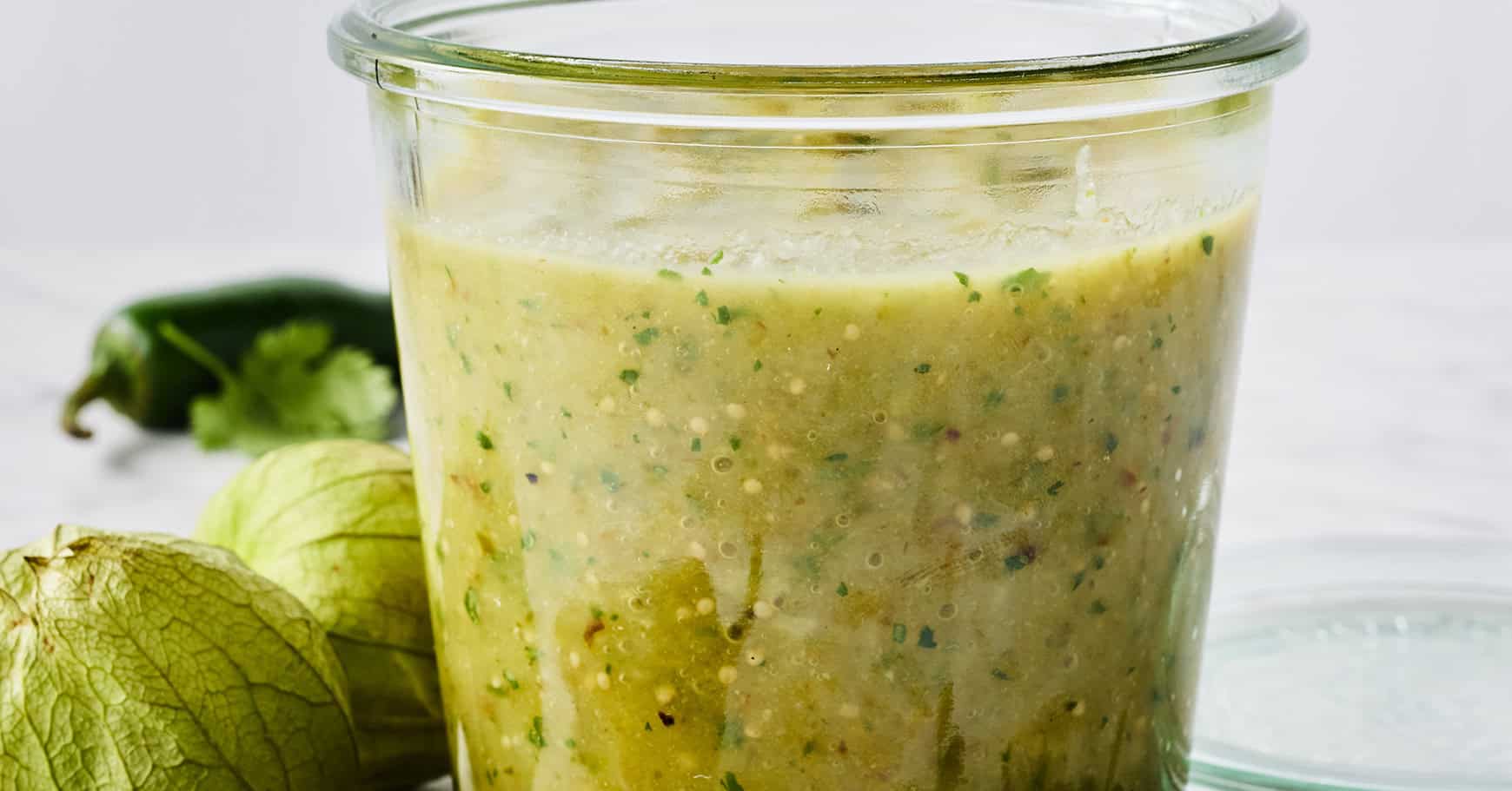 This fresh, tangy enchilada sauce is better than store-bought (just 8 ingredients!)