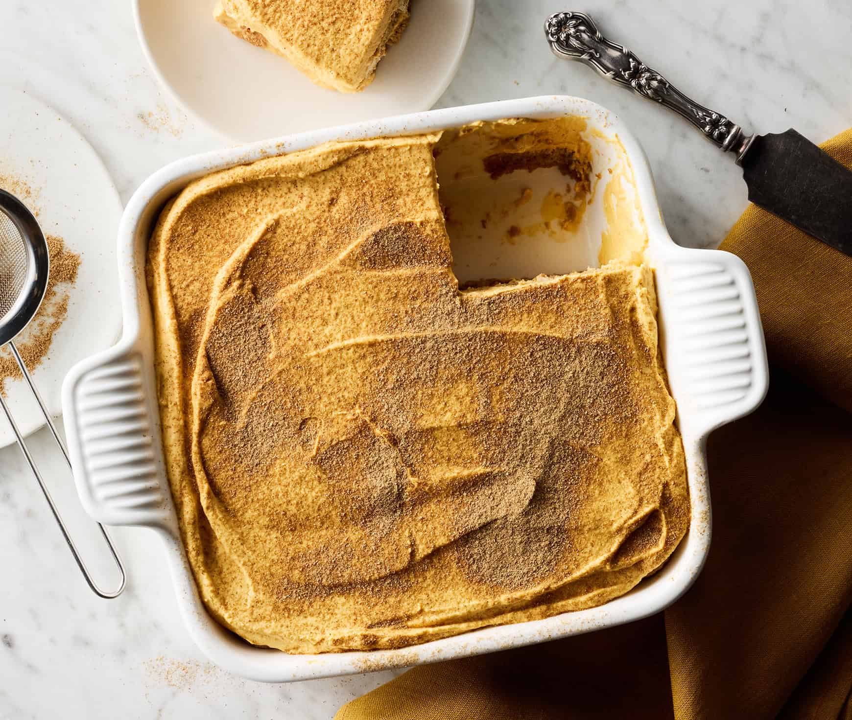 Pumpkin tiramisu