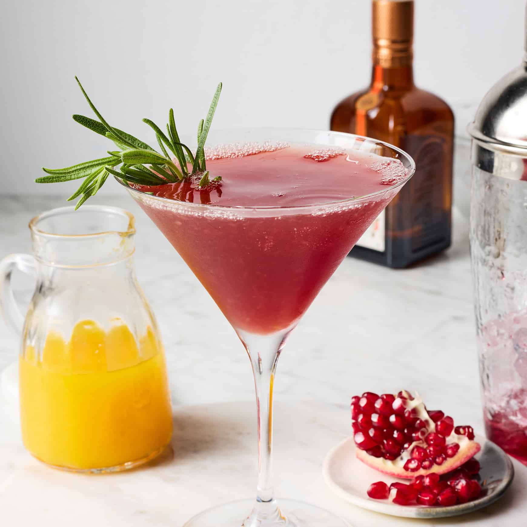 Pomegranate martini recipe