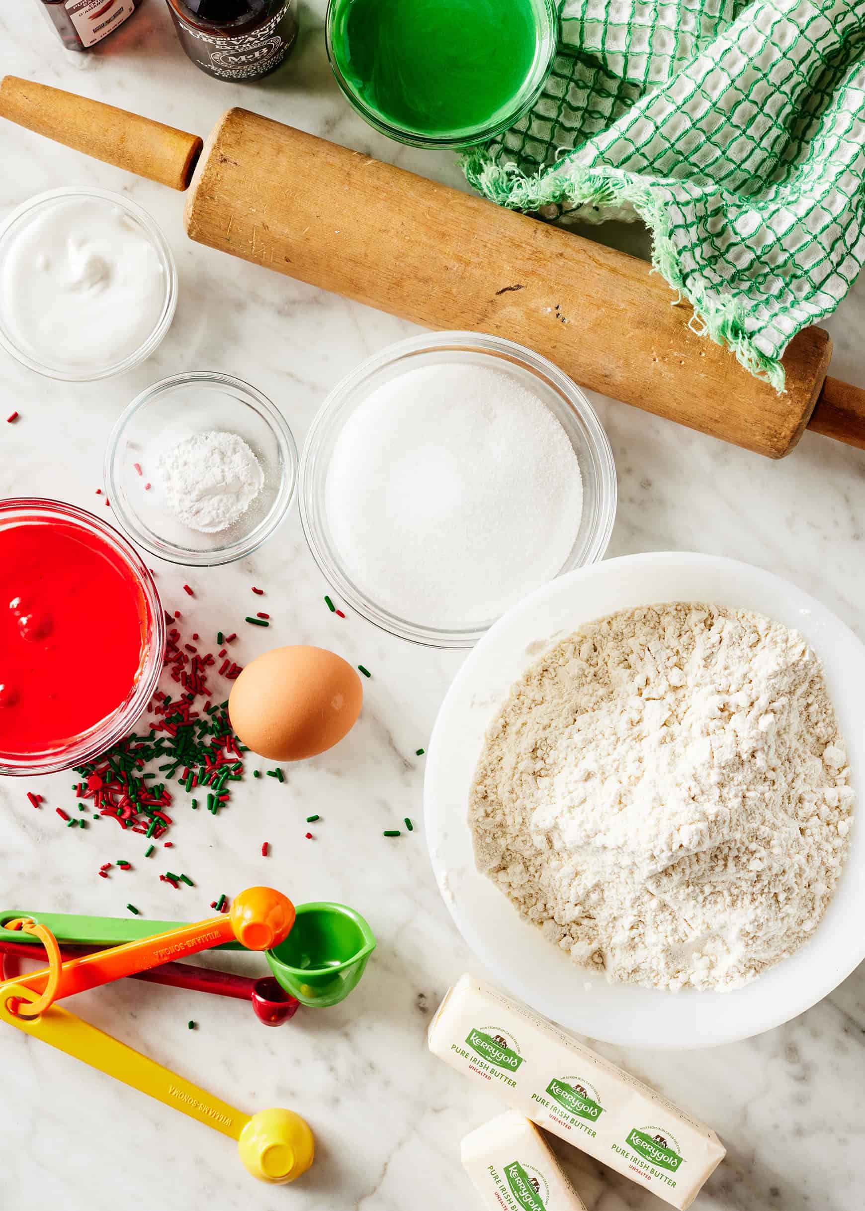 sugar christmas cookie recipe ingredients