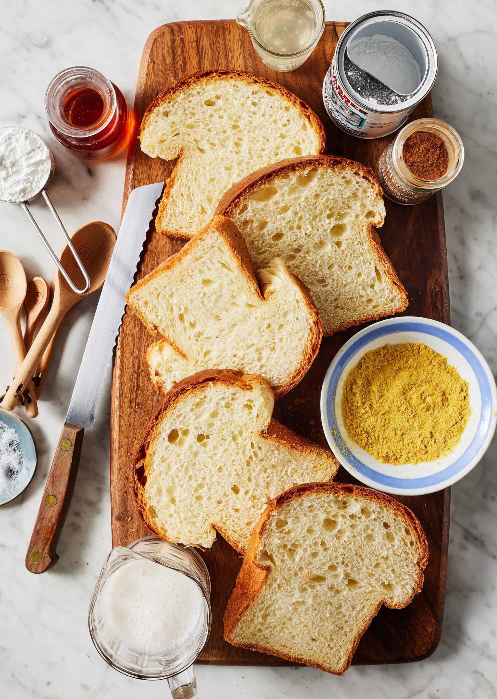 Vegan French Toast recipe ingredients