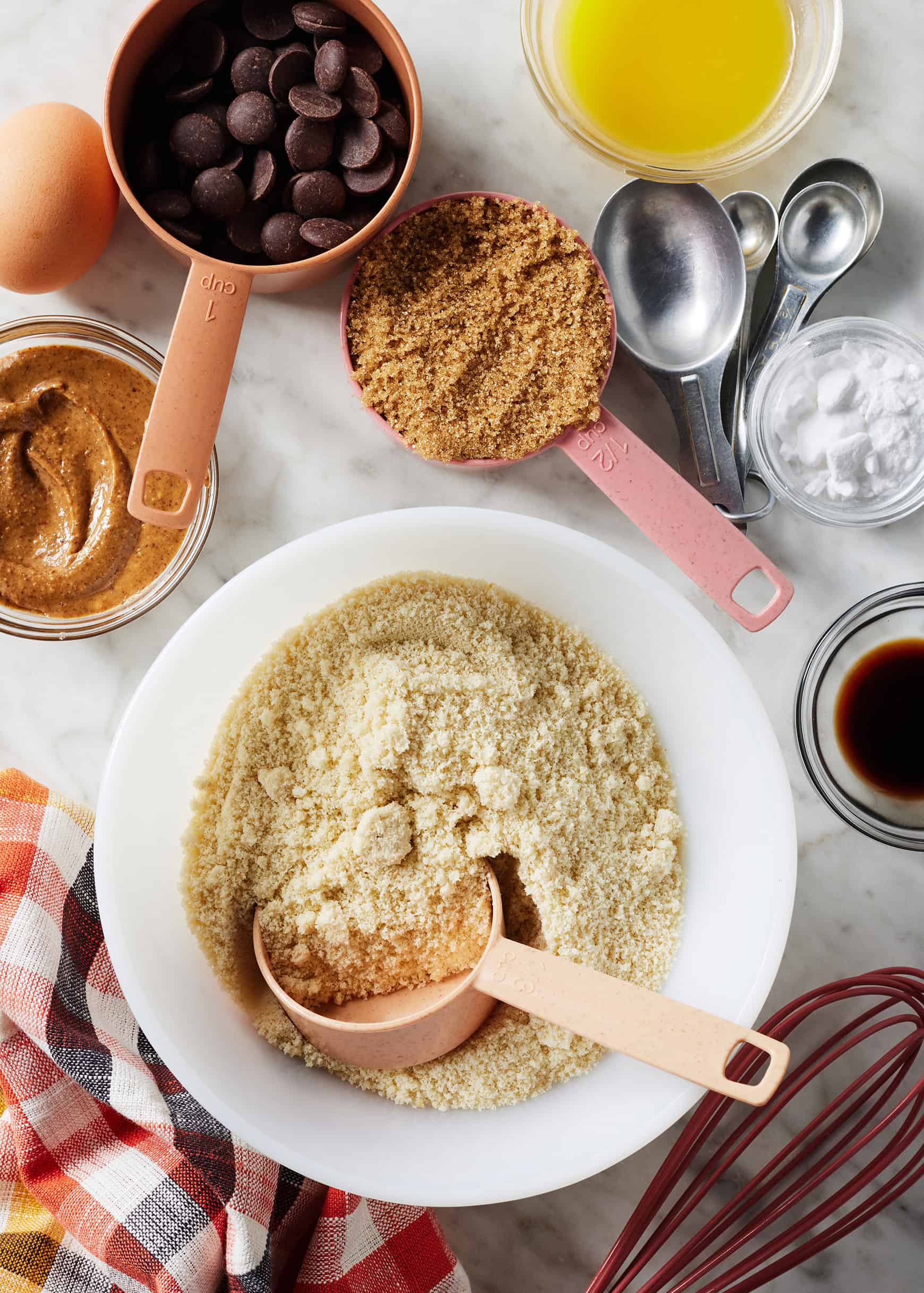 Almond flour cookies recipe ingredients