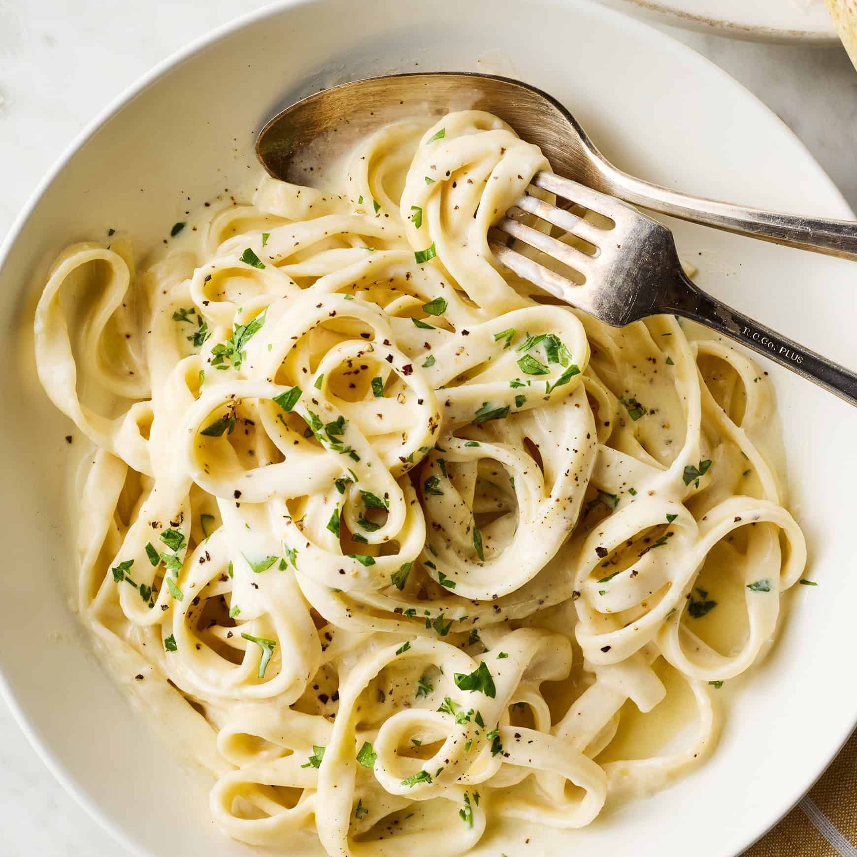 Fettuccine Alfredo recipe