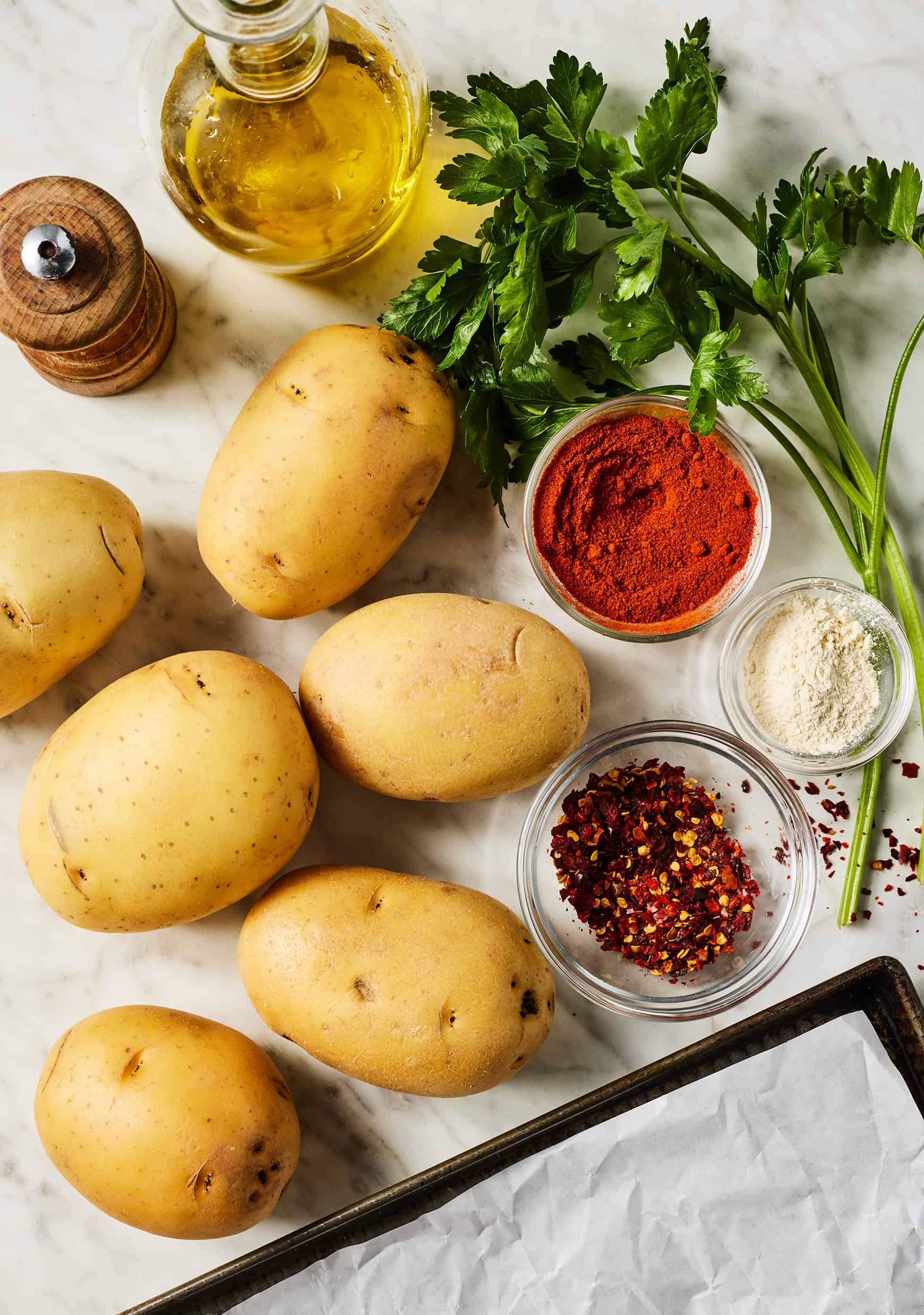 Breakfast potatoes recipe ingredients