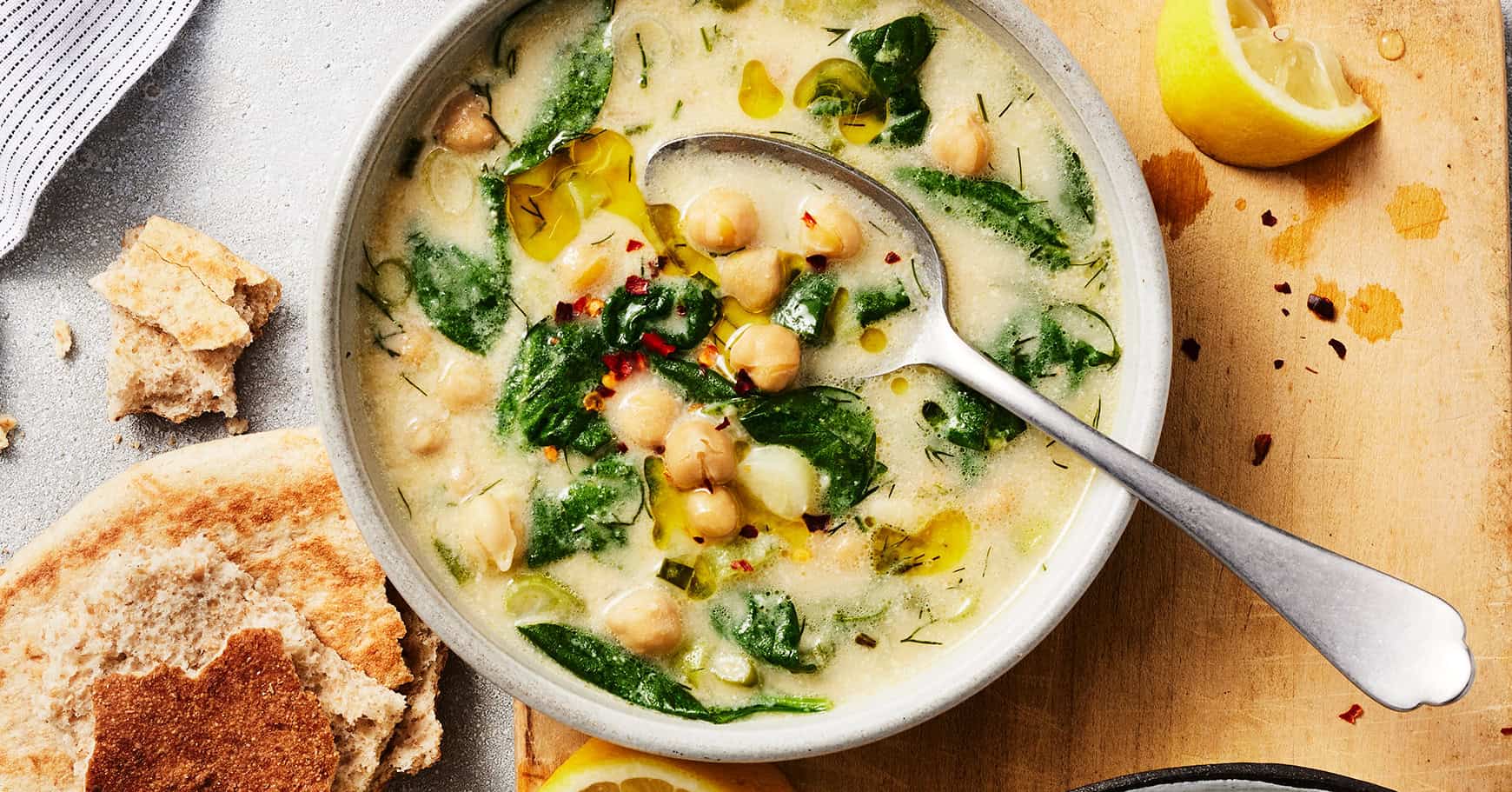 This lemony chickpea soup is the 30-minute dinner your weeknights need