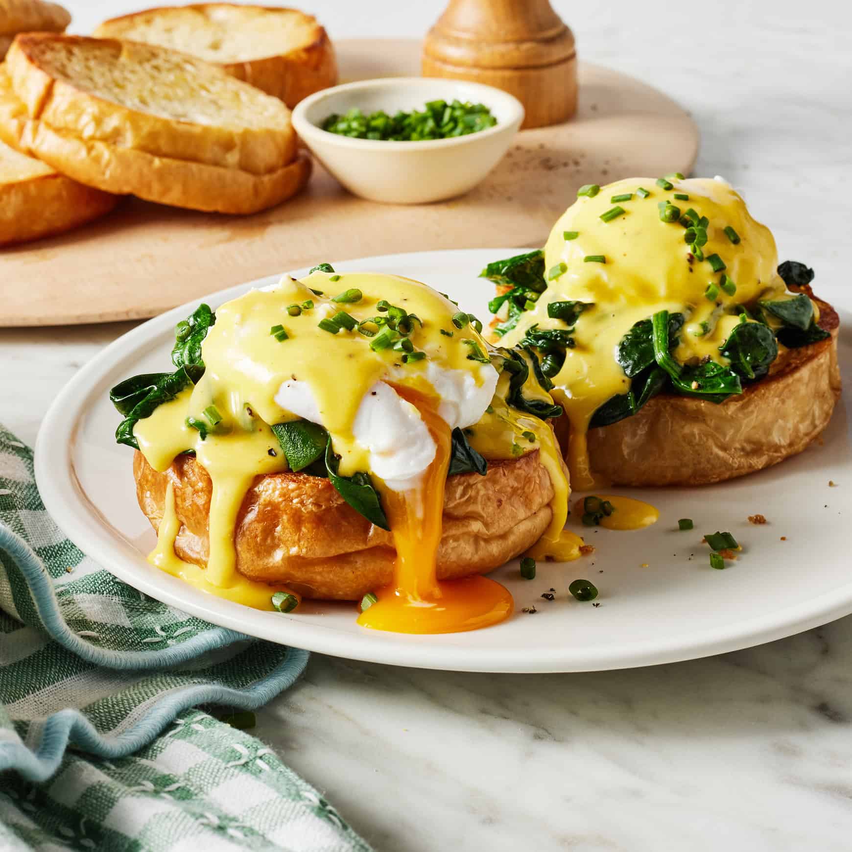 Egg florentine recipe