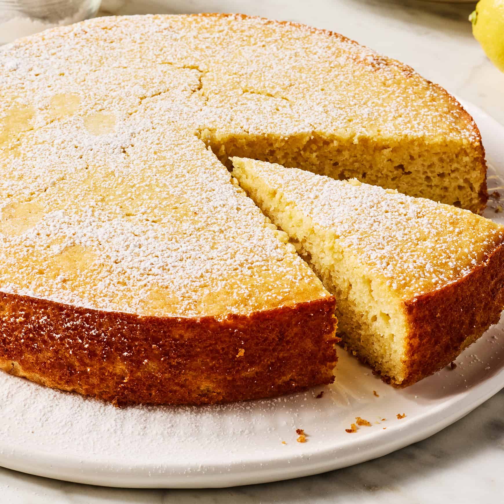 Lemon olive oil cake recipe