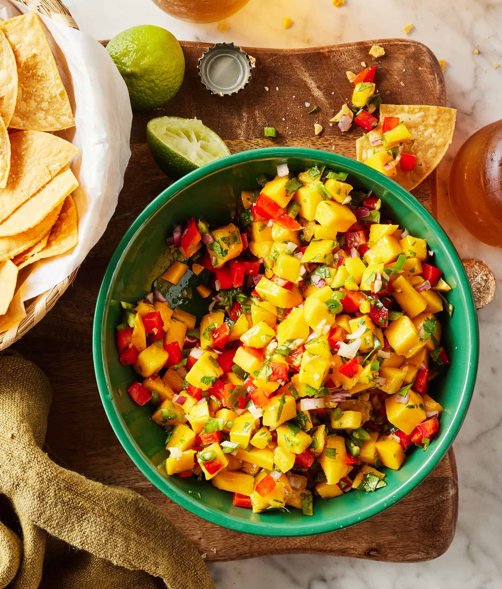 Fresh mango salsa