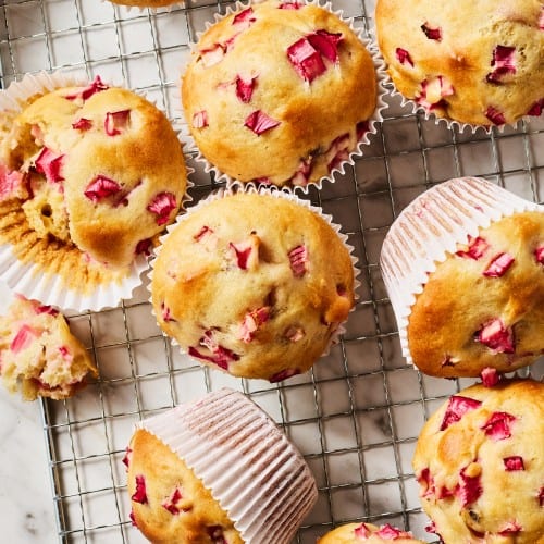 Rhubarb Muffins