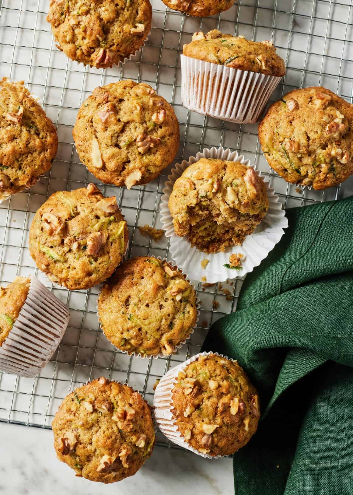 zucchini muffin easy bake make-ahead garden harvest kids snack