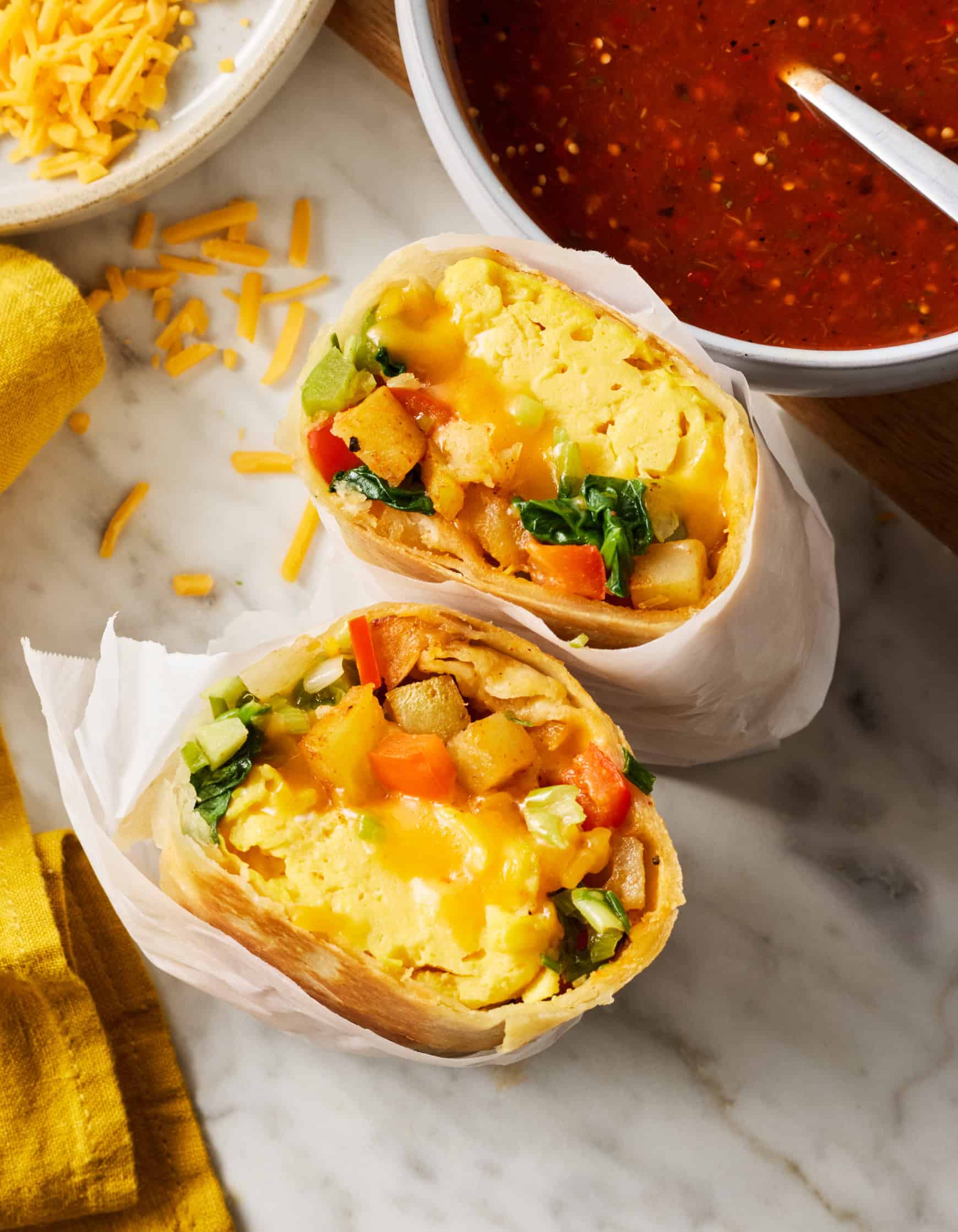 Breakfast burrito