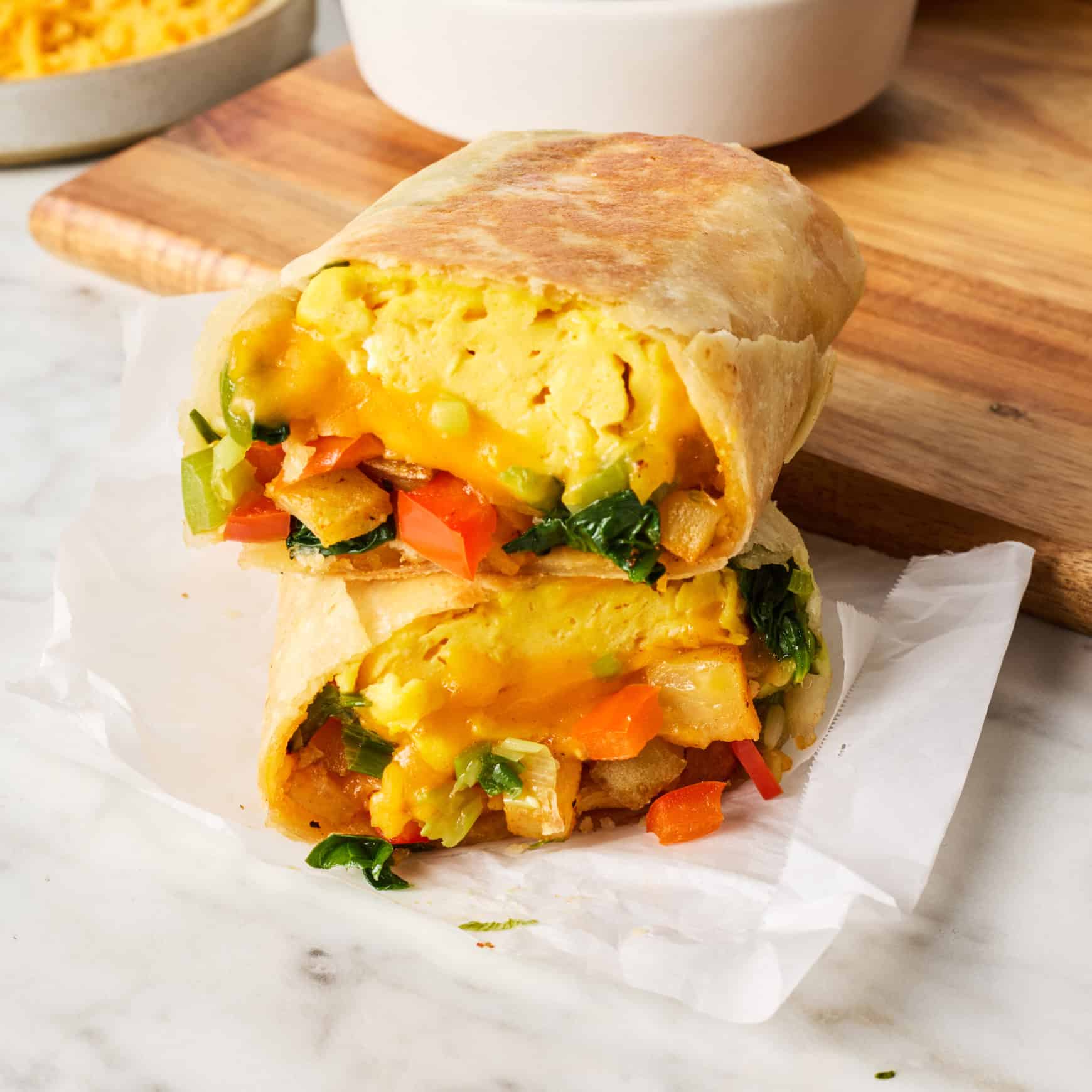 Breakfast burrito recipe