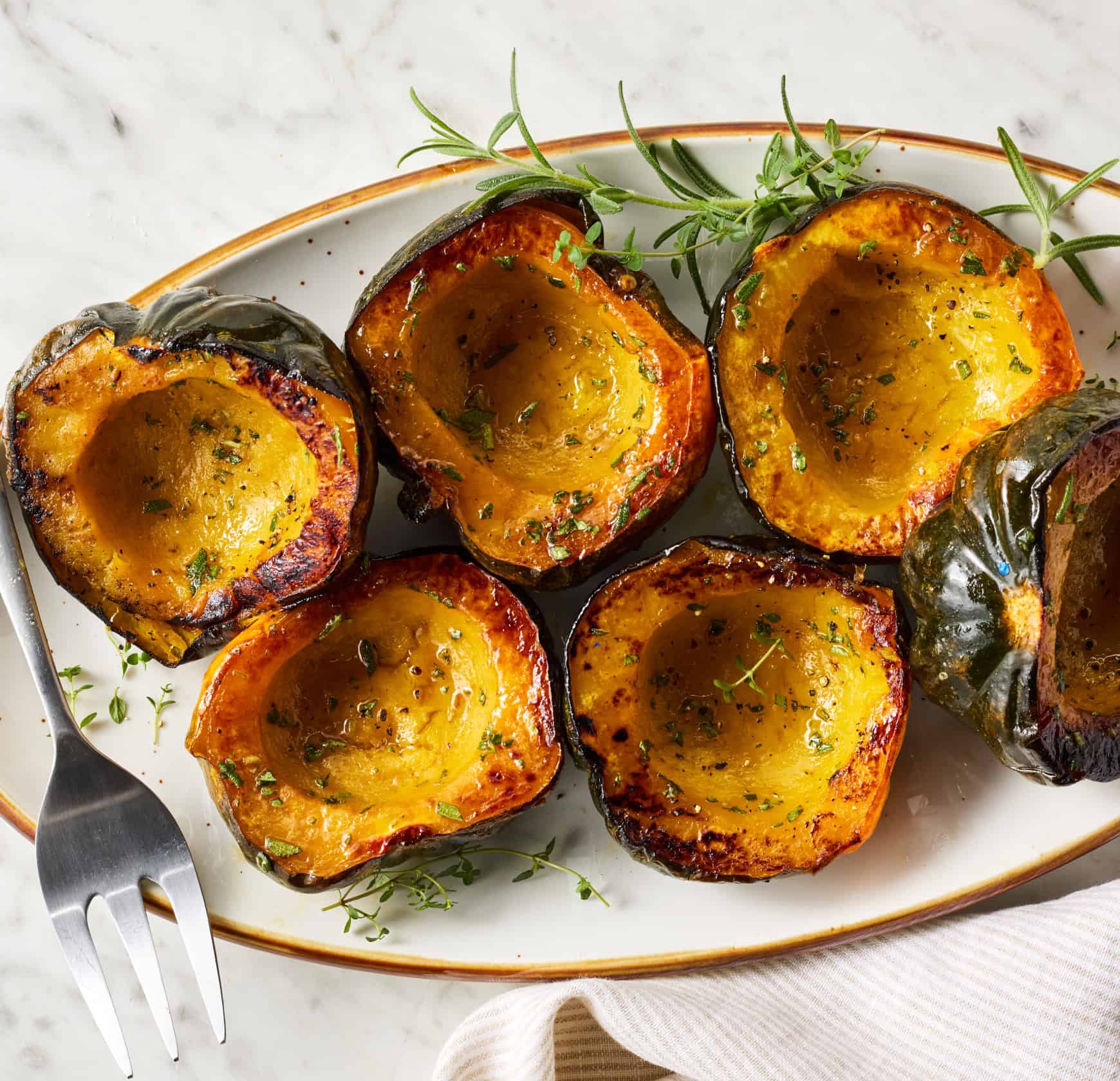 Roasted acorn squash recipe