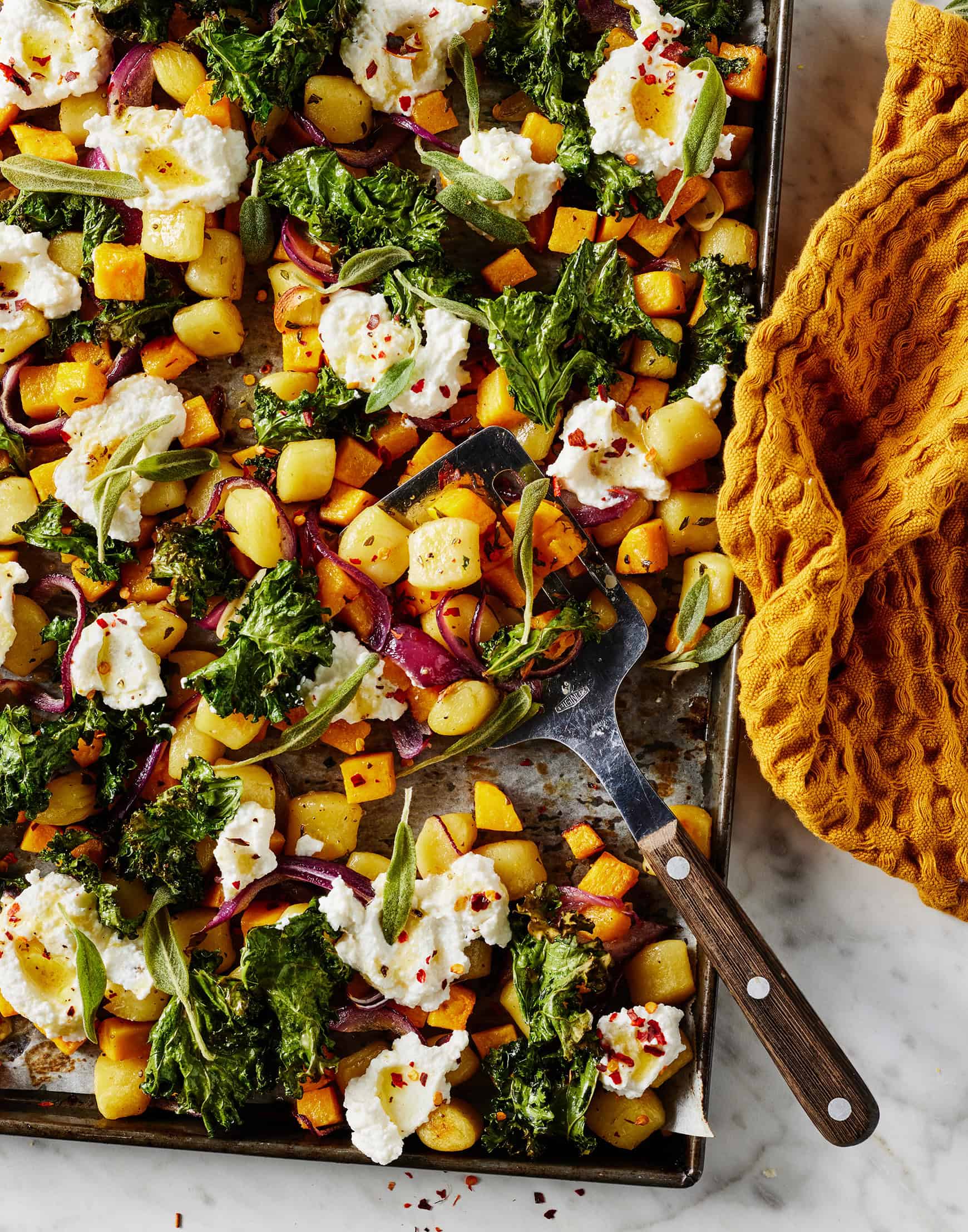 Butternut squash gnocchi
