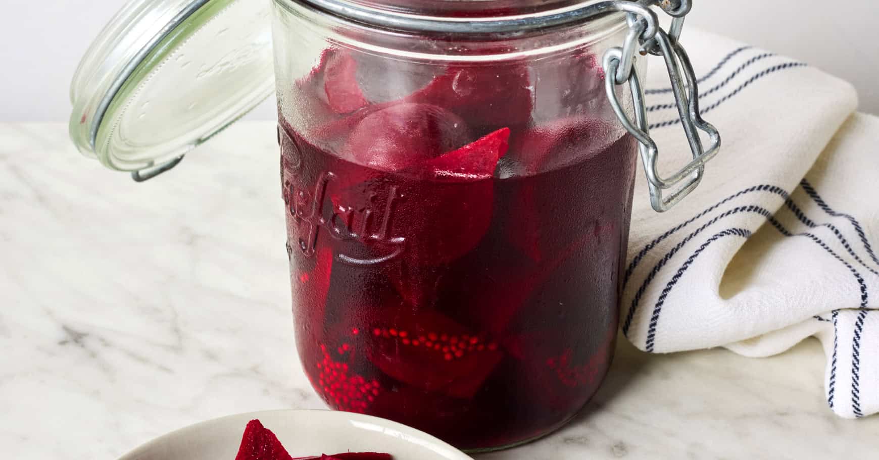These pickled beets are so good, I can't stop eating them straight from the jar