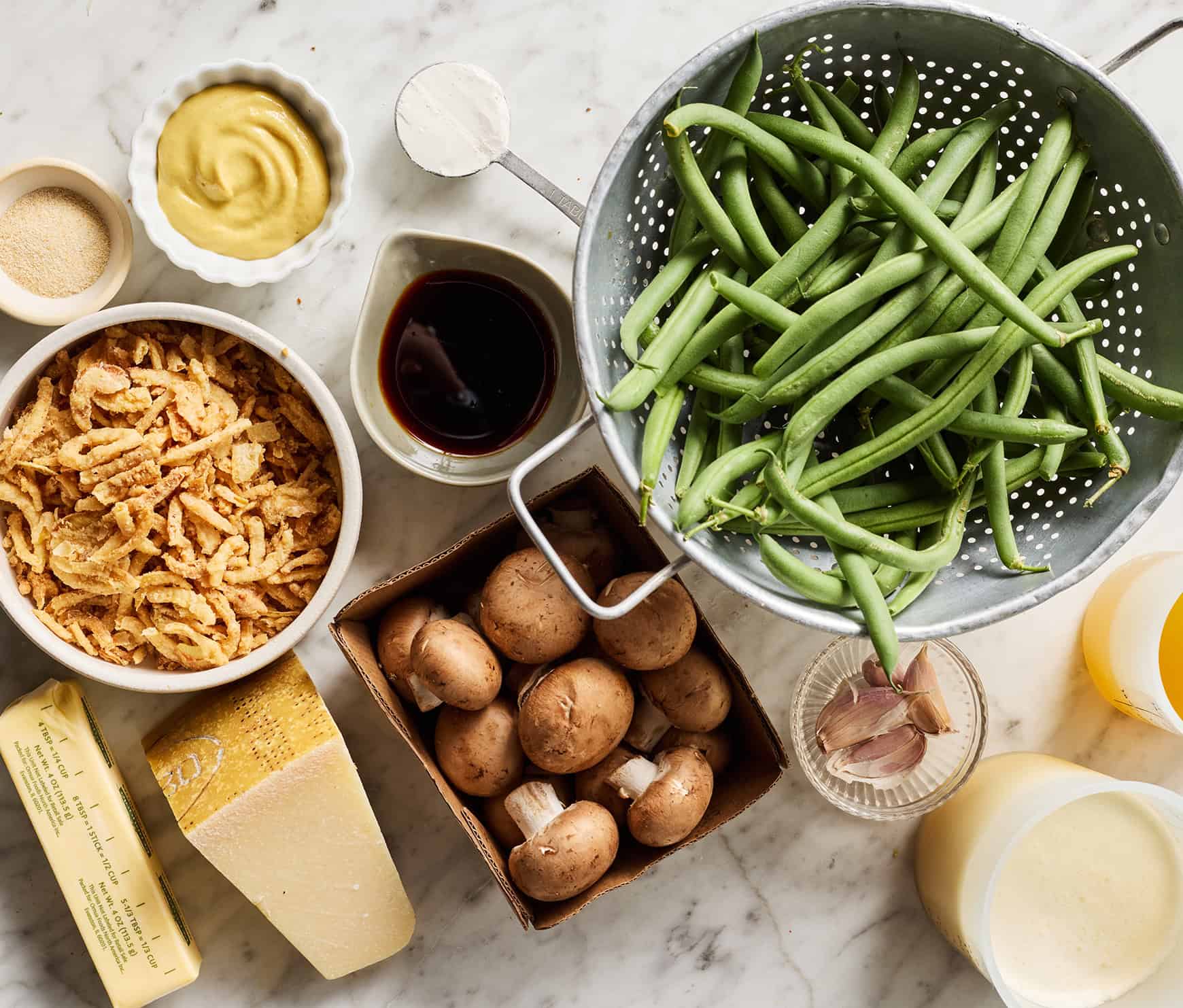 Green bean casserole recipe ingredients