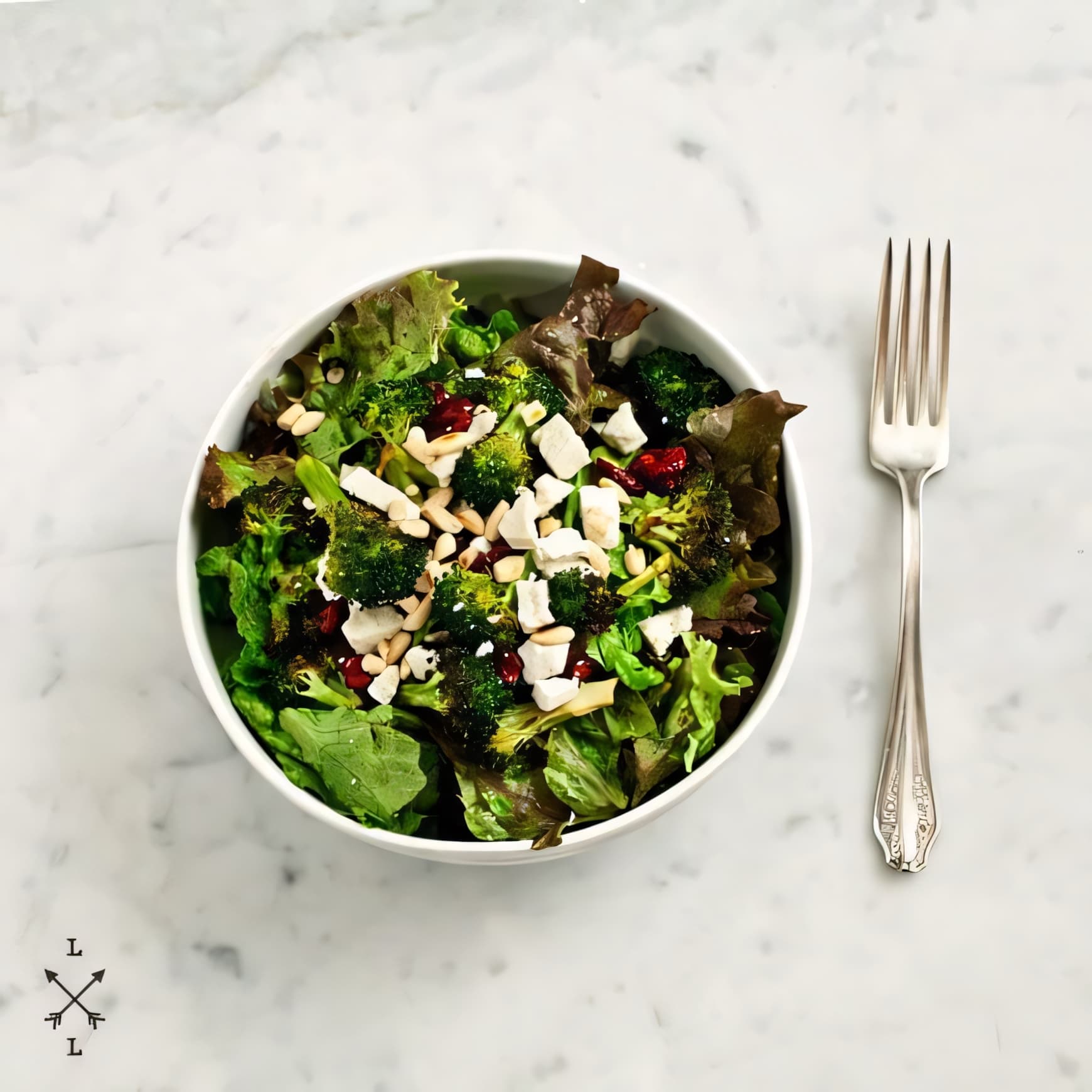 Roasted Broccoli & Cranberry Salad
