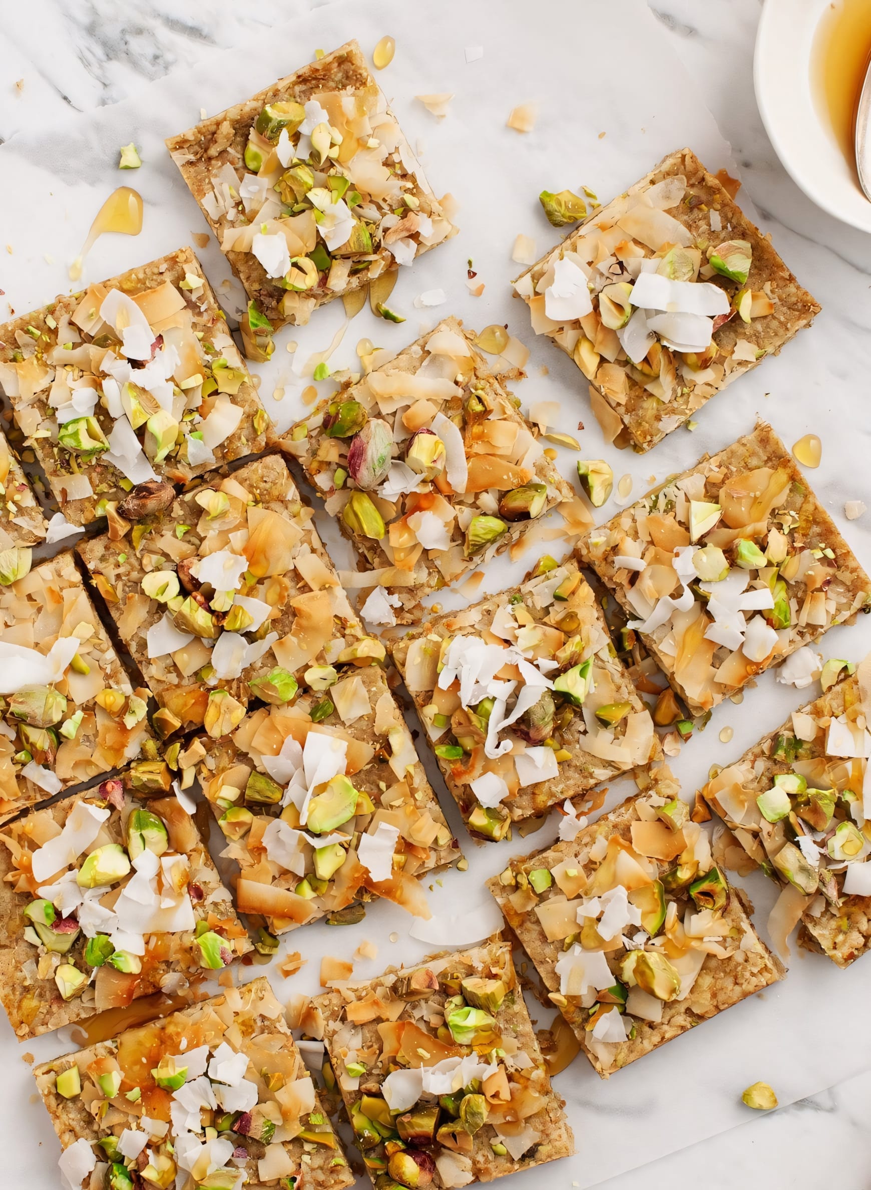 Jessica's Pistachio Oat Squares Recipe - Love and Lemons