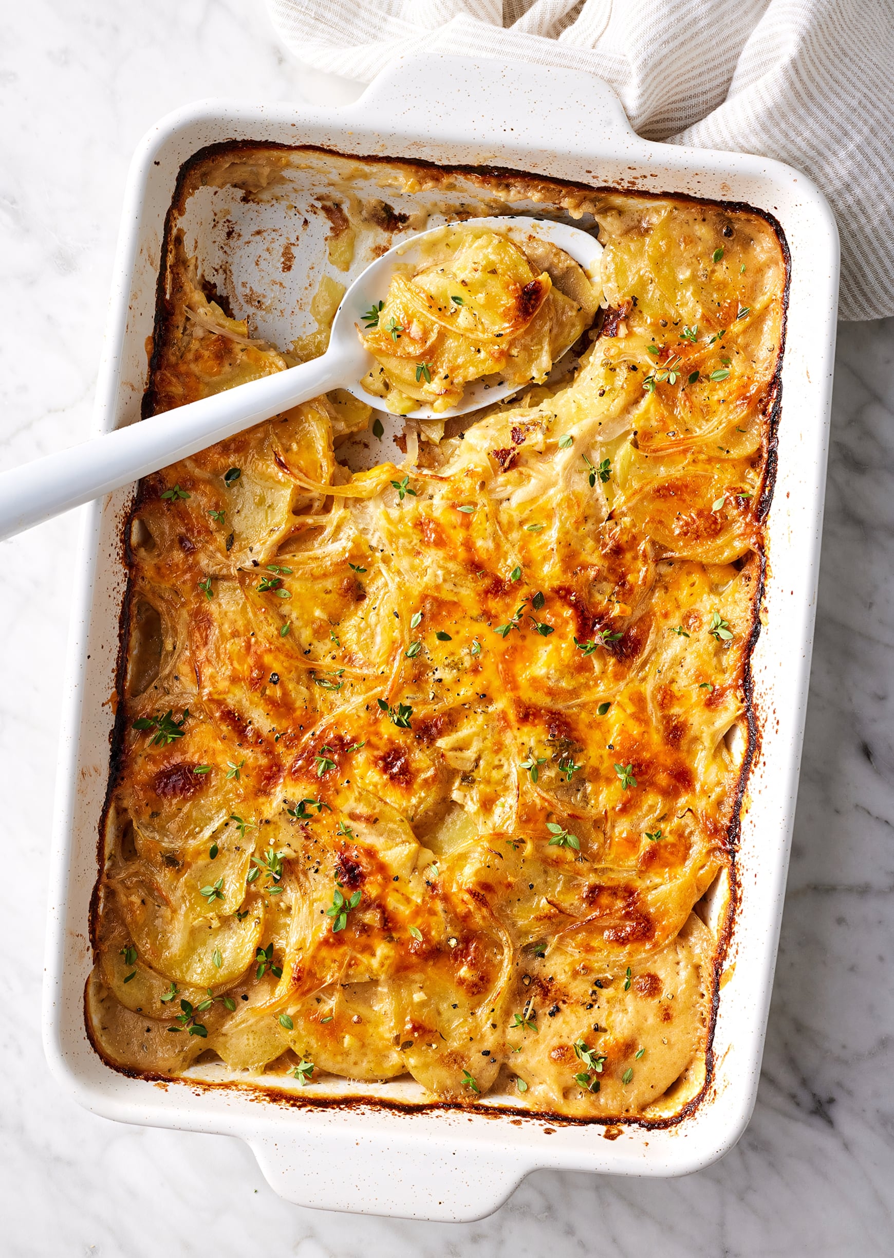 Scalloped Potatoes [www.loveandlemons.com]